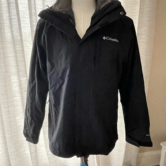 Columbia Arctic Trip Black Fleece Jacket - Picture 1 of 4